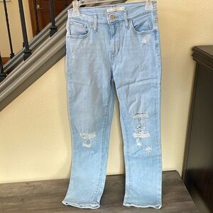 Levi’s 724 High Rise Straight Crop Jeans Size 26